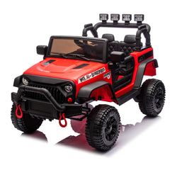 24V Kids Ride On Car W/Parents Remote Control,400W Motor,Four Wheel Suspension,Adjustable speed,USB,MP3,Music,Bluetooth,Large display screen,Power Display,Portable handle,Safety Belt for Kids Aged 3+.