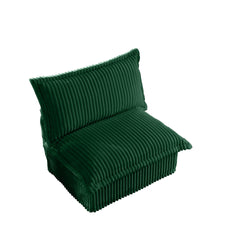 Koala Armless Sofa - Green