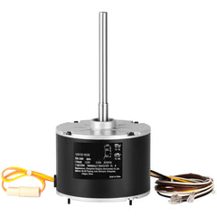 Condenser Fan Motor 5KCP39GFS166S, 3S003, 1/5 HP 208-230V, 825RPM, OEM Standard Upgraded Replacement Condenser Motor Reversible Rotating, Explosion-proof CBB65 7.5μF/370V Capacitor