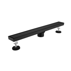 28 Inches Linear Shower Drain, Included Hair Strainer and Leveling Feet