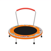 36inch Mini Trampoline for Kids Ages 1-6 Indoor Outdoor Trampoline with Handle Fun for Kids