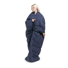 Wearable Multipurpose Throw Indigo 62x68"