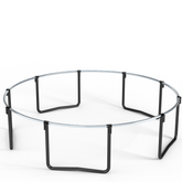 YC 12FT trampoline Pumpkin- Black Red