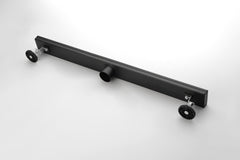 36 Inches Linear Shower Drain with Removable Cover, 304 Stainless Shower Drain Included Hair Strainer and Leveling Feet, Flange
