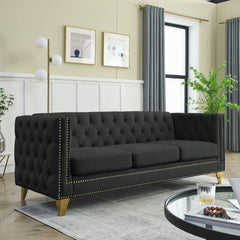 velvet sofa