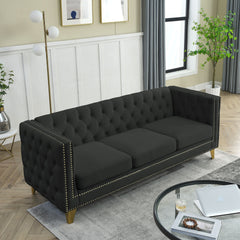 velvet sofa