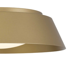 15 inch Brass LED Flush Mount