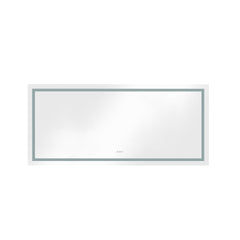 72 x 32 Inch LED Bathroom Mirror, Wall Mounted Vanity Mirror, Anti-Fog, Memory, 3 Colors, Stepless Dimmable