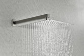 12" Wall Mount Rainfall Square Shower Head