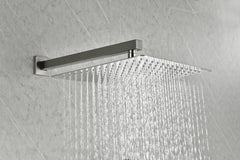 10" Wall Mount Rainfall Square Shower Head