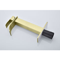 Waterfall Spout Single Handle Bathroom Sink Faucet