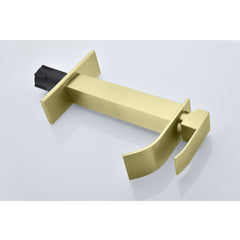 Waterfall Spout Single Handle Bathroom Sink Faucet