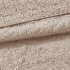 Reversible Quilt Set Khaki Twin/Twin XL