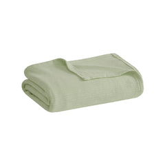 1 PCS King Cotton Blanket Green