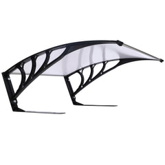 Outdoor Shade Cover Designed for Robotic Lawn Mowers, Portable Garage Roof for Robot Mowers, Weather Resistant Polycarbonate Canopy