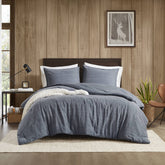 2PCS Twin/Twin XL Twill Washed Comforter Set