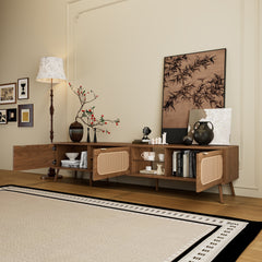 78" TV Stand for 75/80/85 inch TV, Console with Ample Storage for Living Room, Bedroom, Entertainment Center with Open Shelf