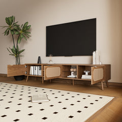 78" TV Stand for 75/80/85 inch TV, Console with Ample Storage for Living Room, Bedroom, Entertainment Center with Open Shelf