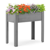 31x31x16 inch Raised Garden Bed with Legs, Elevated Wooden Planter Box for Outdoor Plants Flowers Fruits Vegetable Herb Growingg