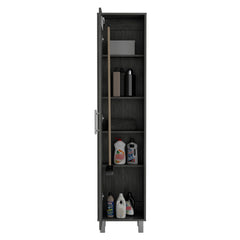 Storage Cabinet Buccan, Laundry, Smokey Oak