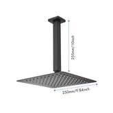 Rain Shower Head High Pressure Rainfall Showerhead Water Saving