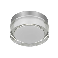 6-inch Chrome Inegrated LED Flush Mount