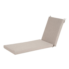 Noah Outdoor Chaise Lounge Cushion, Beige