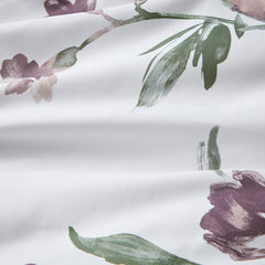 Twin Floral Comforter Set with Bed Sheets