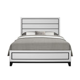 MIRAGE WHITE QUEEN BED