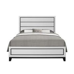 MIRAGE WHITE QUEEN BED