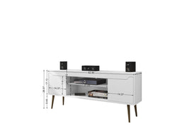 TV Stand in White