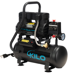 2 Gallon Oil Free Air Compressor, 1.0HP, Max.100 PSI Pressure, 65dB Ultra Quiet Compressor for Auto Repair, Tire Inflation, Spray Painting, Woodwork Nailing
