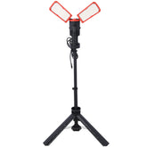 10000 Lumen 100 Watt Dual-Head LED Work Light with Telescoping Tripod, Work Light with Stand Rotating Waterproof Lamps and 9
9Ft 3-Prong Power Cord 2x50W LED worklight with telescoping tripod