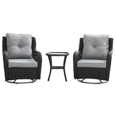 3-Piece Conversation Set in Gray