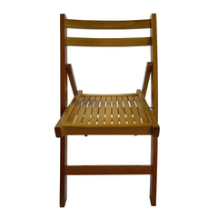 Furniture Slatted Wood Folding Special Event Chair - Honey color, Set of 4, FOLDING CHAIR, FOLDABLE STYLE