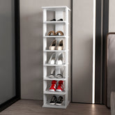 Banks Shoe Rack Organizer, Badroom, White