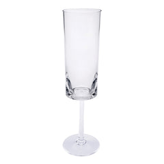 Oval Halo Plastic Champagne Flutes Set of 4 (4oz), Unbreakable Mimosa Glasses Plastic Champagne Glasses, Acrylic Wedding Champagne Flutes