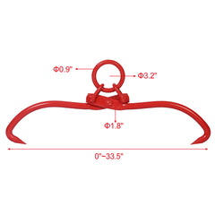 Skidding Tongs with Ring 32inch