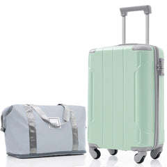 20 Inch Carry On Luggage Set 3 Piece with Spinner Wheels, Lightweight Hardshell ABS Suitcase for Weedend Getaways, Business Travel