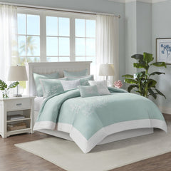 Duvet Cover Mini Set Aqua Full/Queen