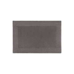 1 PCS 24x60" 100% Cotton Tufted 3000 GSM Reversible Bath Rug Charcoal