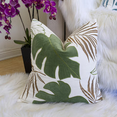 Autumn Vibes Leaf Accent Pillow Set of 2