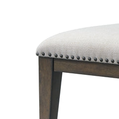 Grant Nailhead Trim Upholstered Dining Chairs, Set of 2