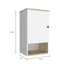 Alaska Medicine Cabinet, With Three Storage Shelves, Single Door Cabinet