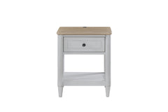 Small Teen Nightstand - Cement and Sand