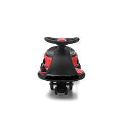 Kids Electric Ride On Car 12V Electric Wiggle Car , LED Lights , Music,Anti-Rollover for Boys and Girls Ages 3+ Indoor/Outdoor