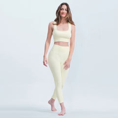 XL Size White Yoga Ribbed Knit Crisscross Back Crop Sports Removable Cups, Cute Gym Wear Seamless Sports Bra Exercise Athletic Activewear Workout Women's Yoga Pants Leggings Ribbed Solid High-Waisted
