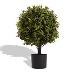 UV protection Ball Topiary Tree for indoor outdoor Hot sales Artificial plants Greenery decoration in pot 22in 2pcs/set