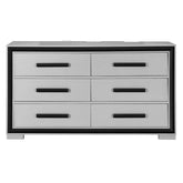 ADELAIDE GREY BLACK DRESSER