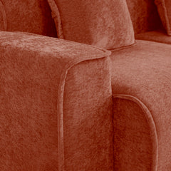 Harrison LSF&RSF Sofa Velvet- Red